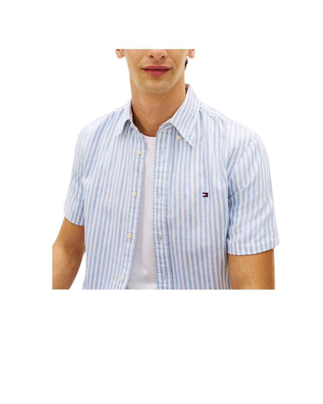 Tommy Hilfiger White Shortsleeve Shirt for men