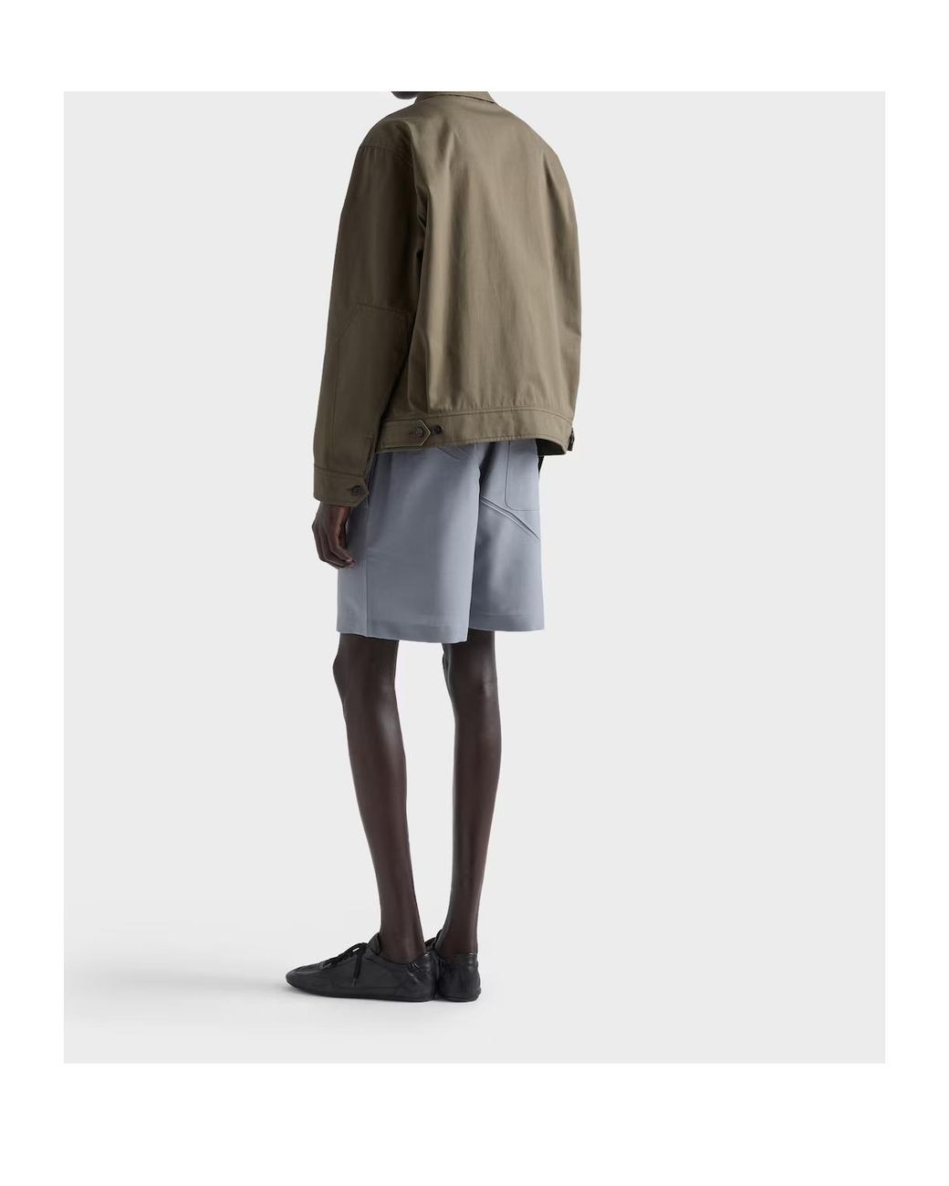 Prada Green Technical Fabric Jacket for men