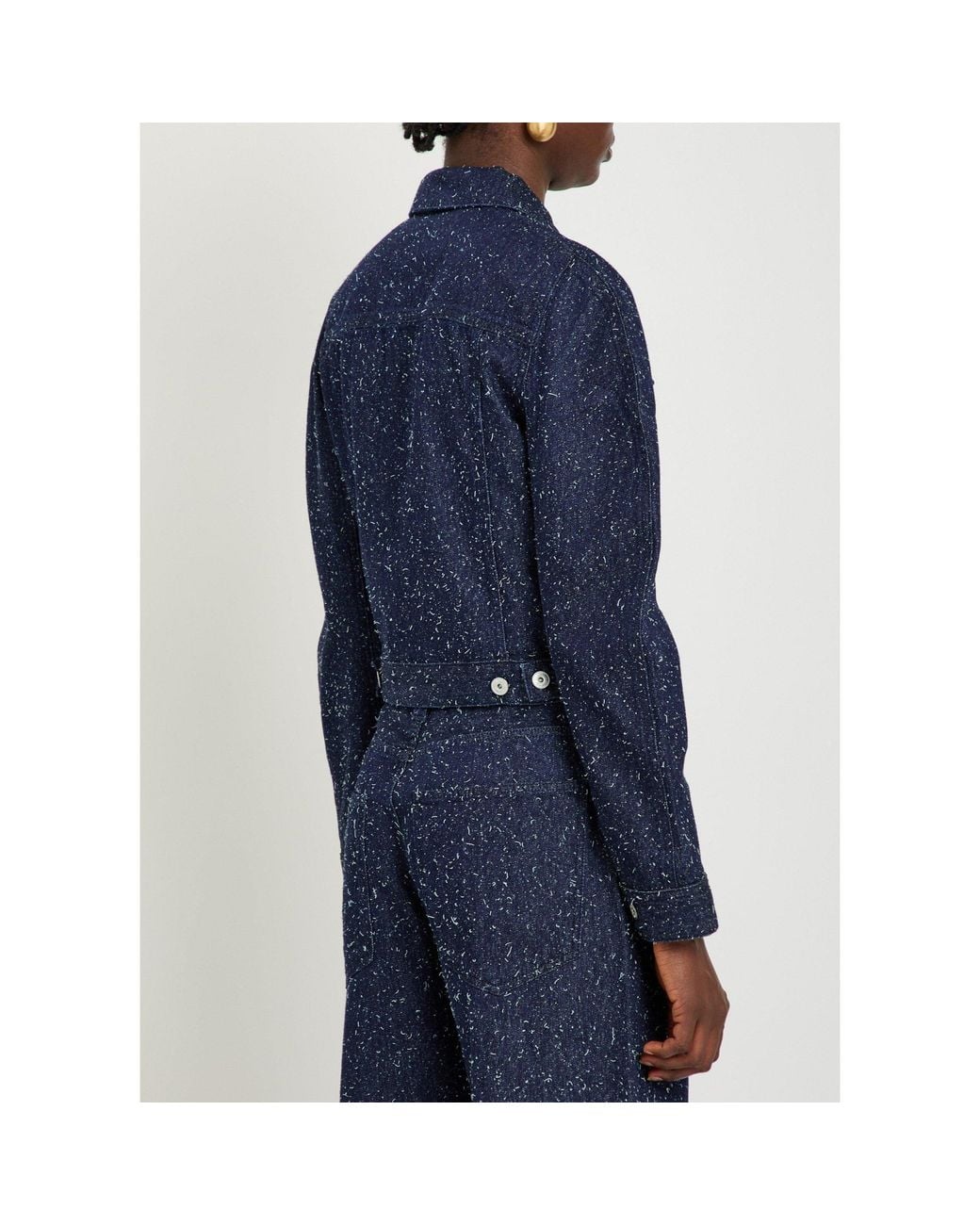 Jacquemus Blue Simple Denim Jacket