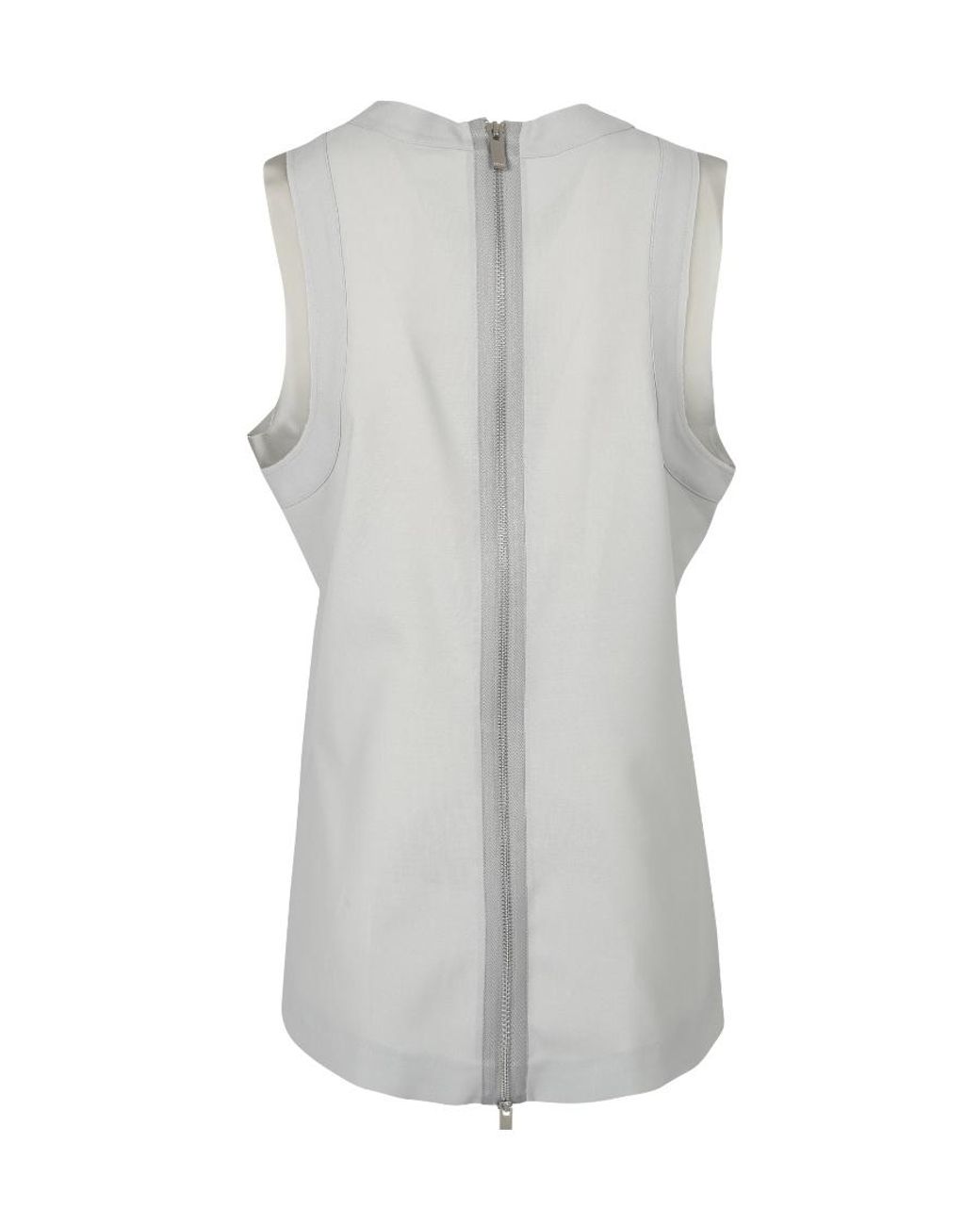 Sacai Gray Logo Vest