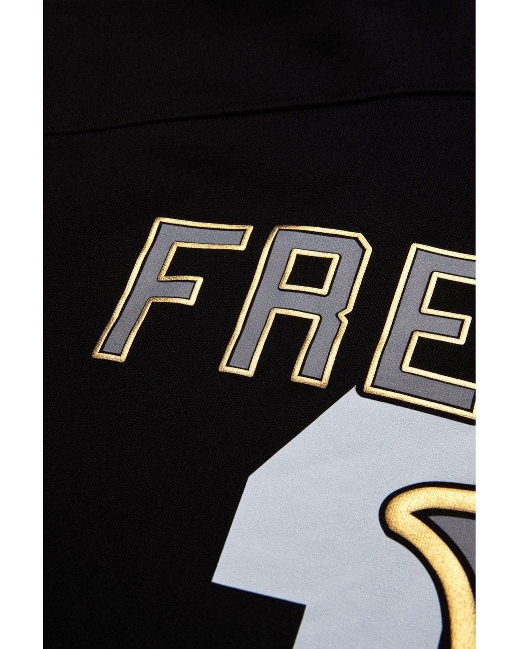 PDF CHANNEL Black Pdf Freedom Graphic Polo Shirt for men