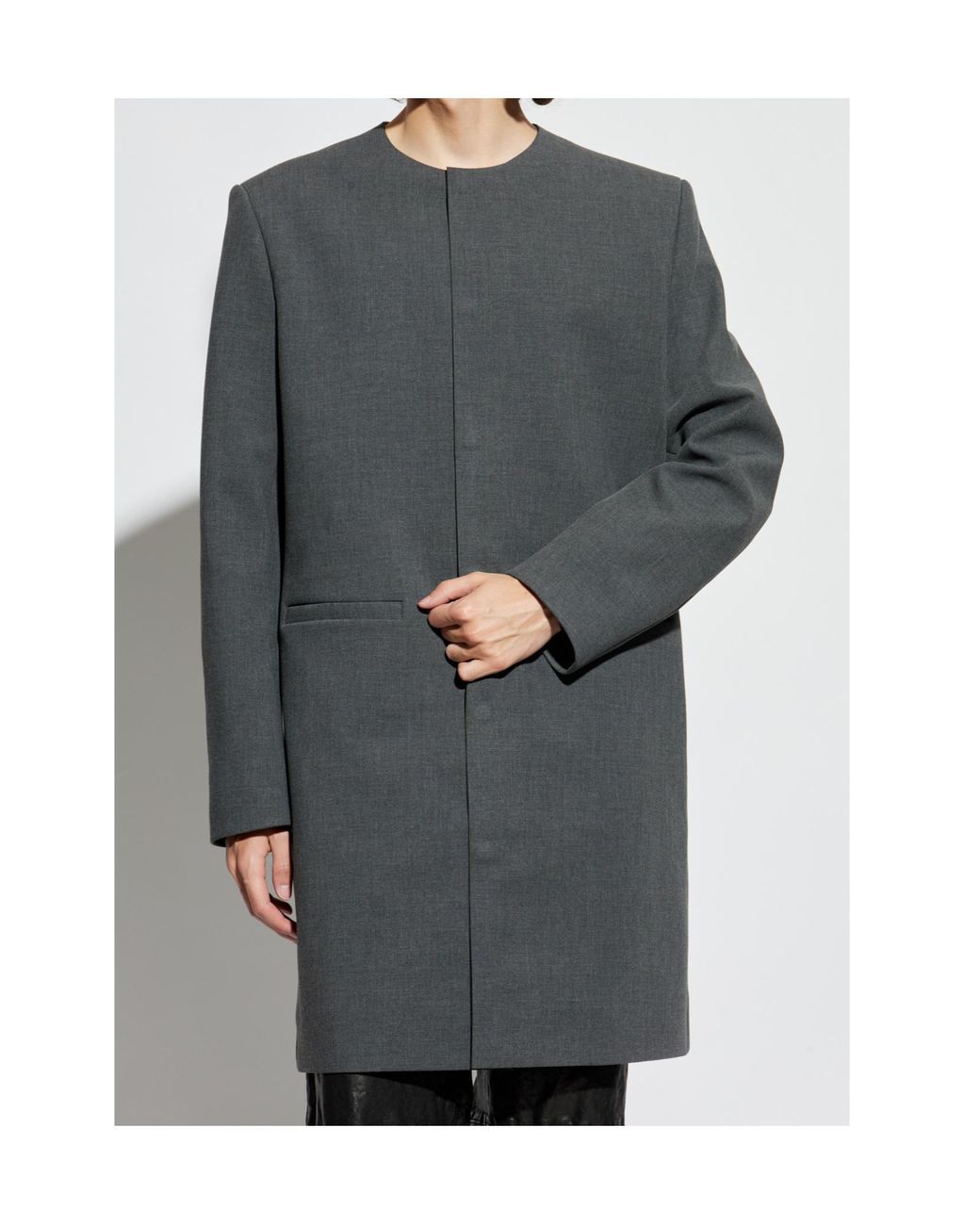 DIESEL Gray J-Mikel-Neo Coat for men