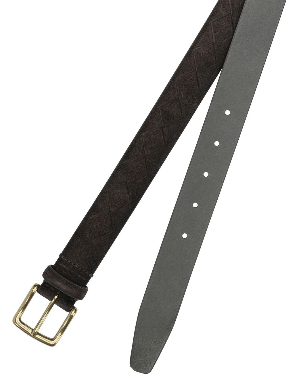 Officine Creative White 'Oc Strip' Leather Belt for men