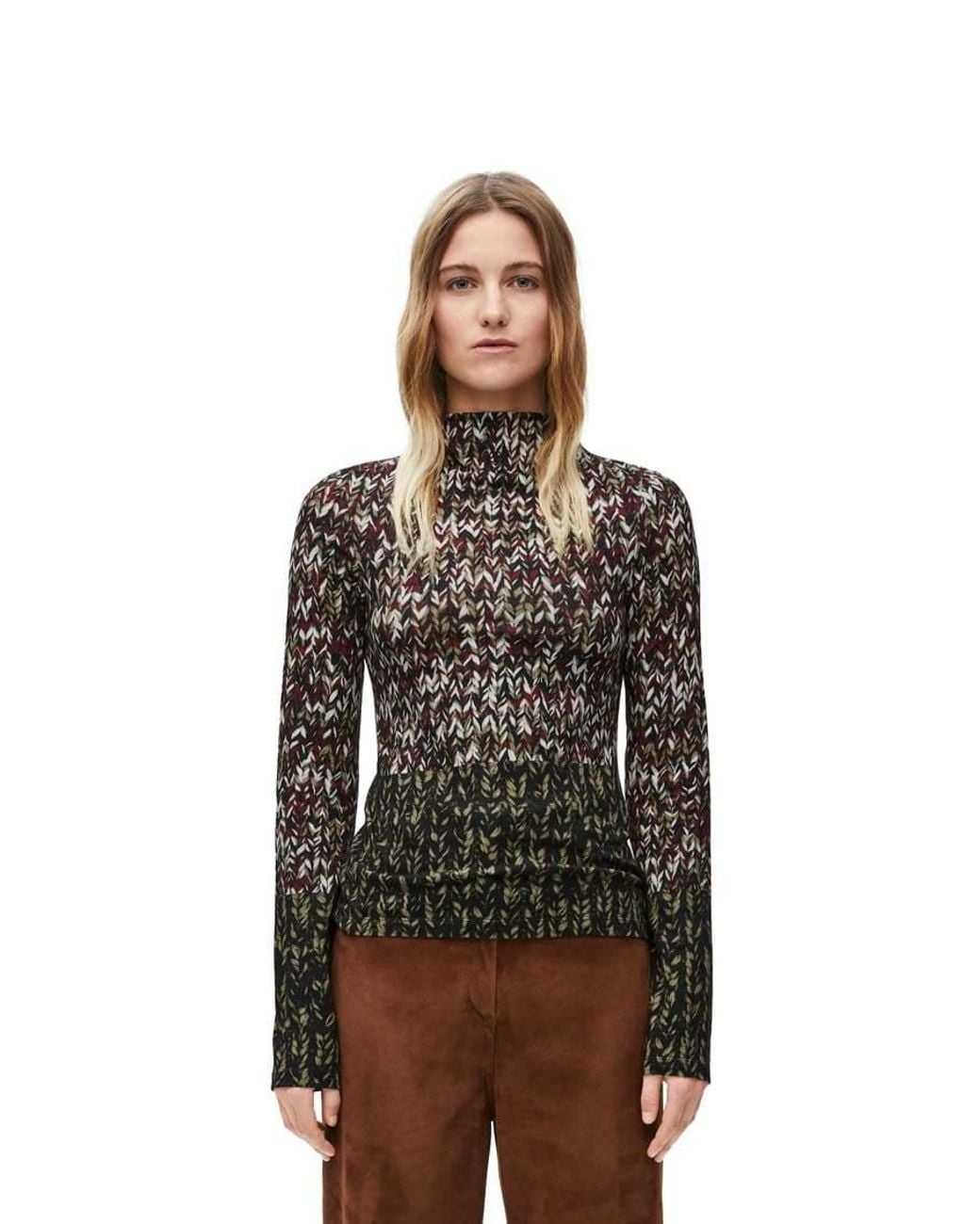 Loewe Black Long Sleeve Top