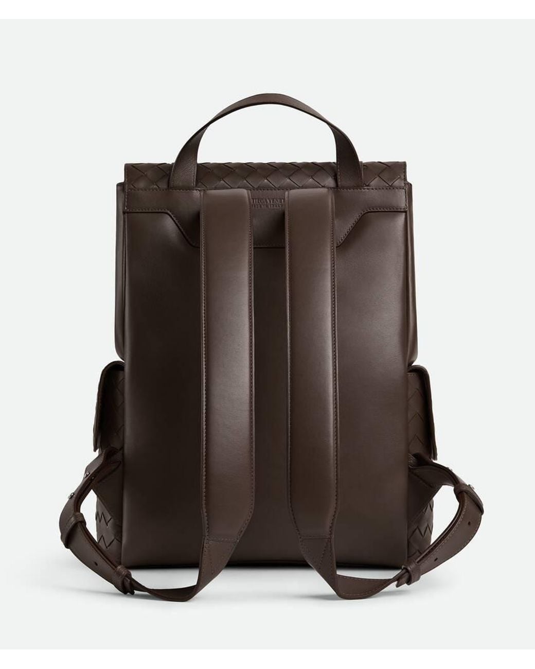 Bottega Veneta Brown Back To School Backpack for men