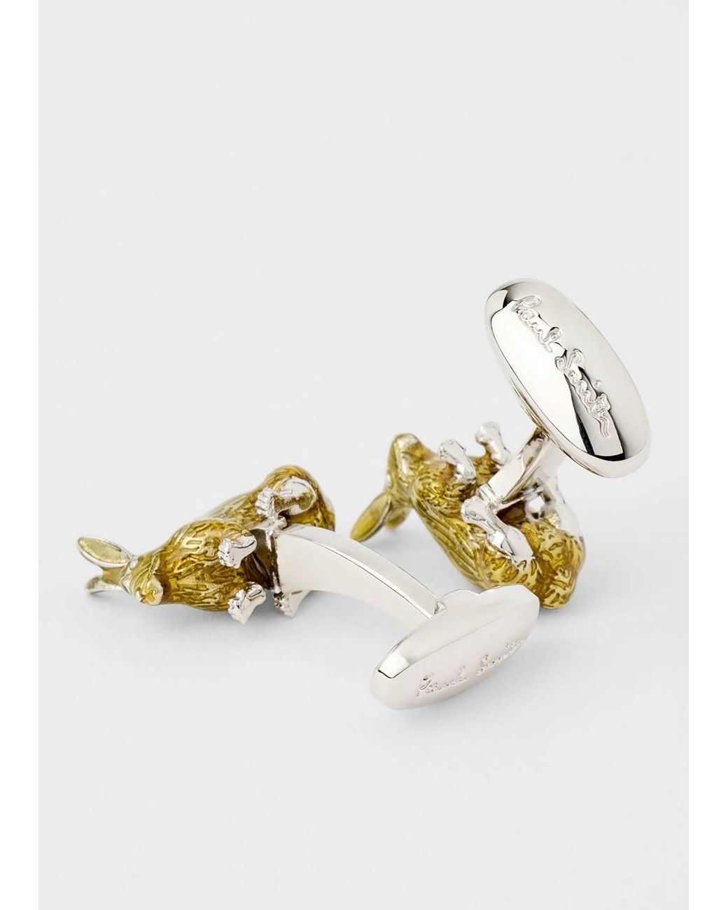 Paul Smith White Rabbit Cufflinks for men
