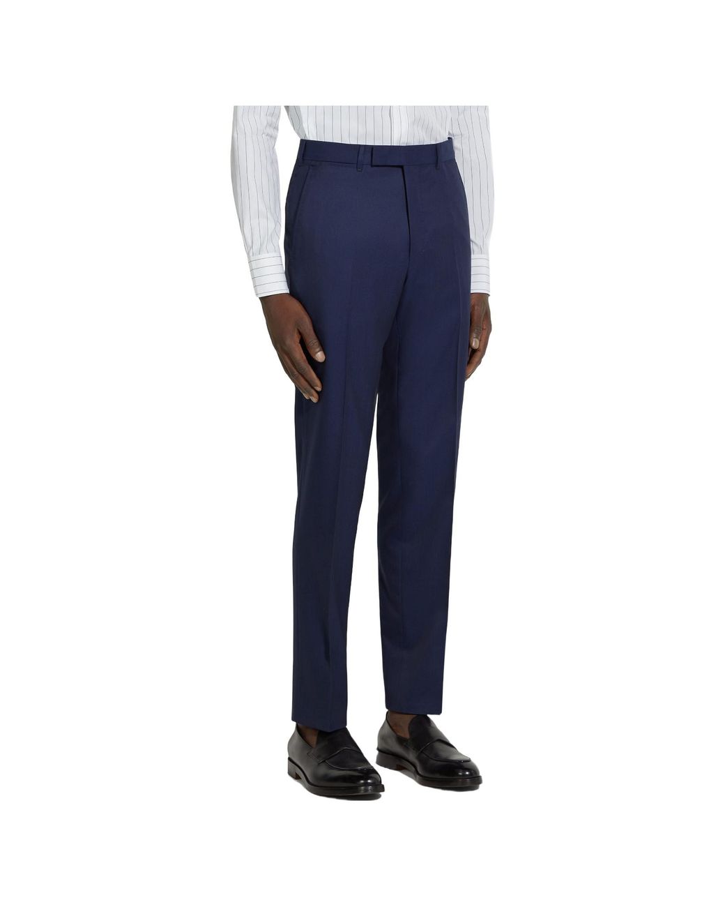 Zegna Blue Single-Breasted Centoventimila Suit for men