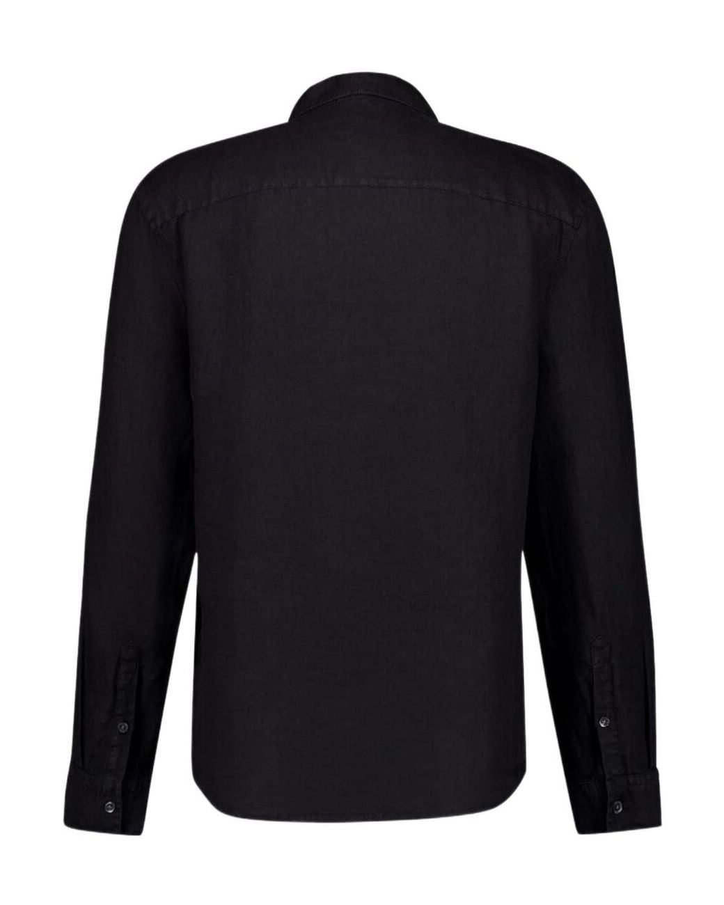 James Perse Blue Classic Long Sleeved Shirt for men