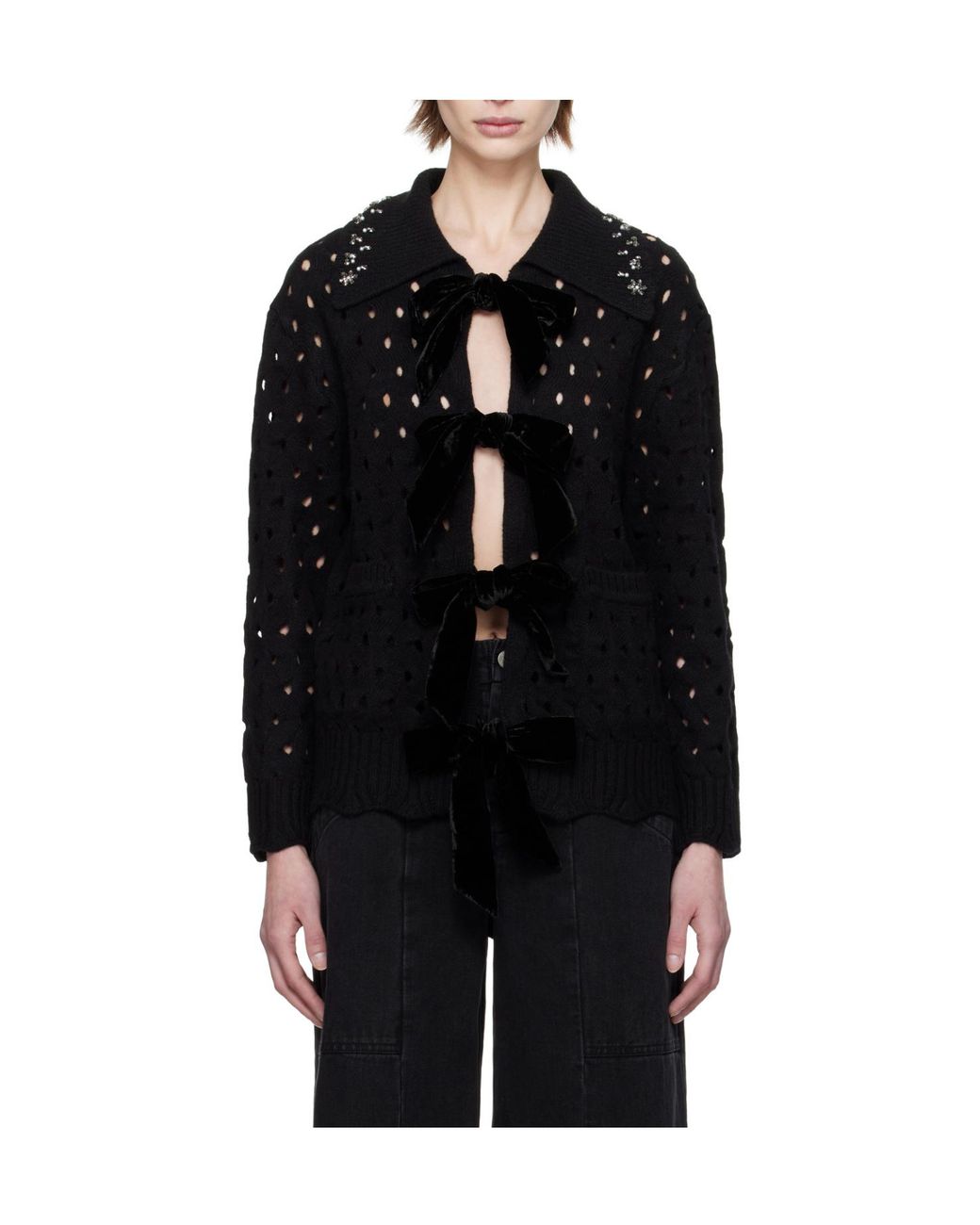 Sea Black Leia Cardigan