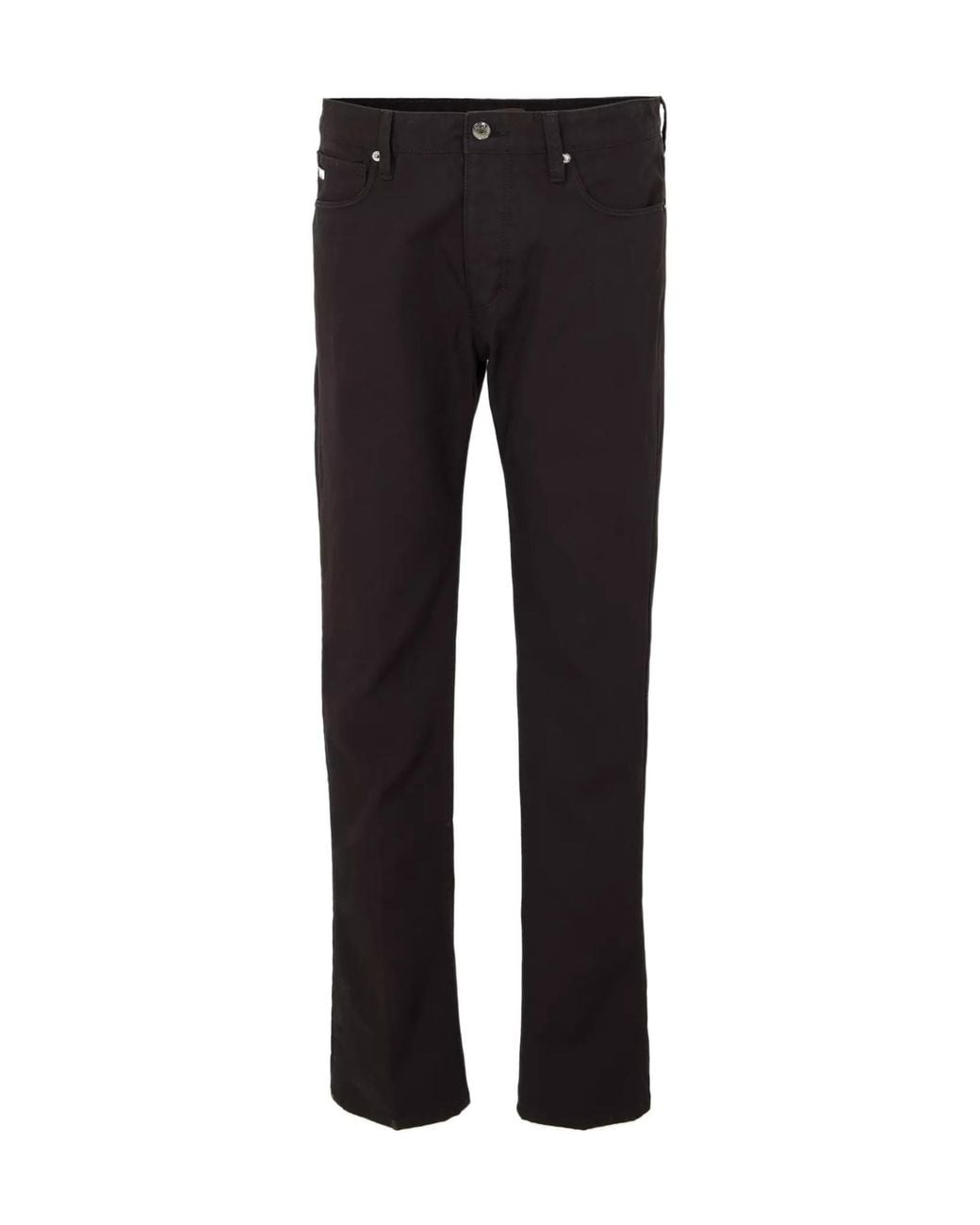 Emporio Armani Black Slim Fit Jeans for men