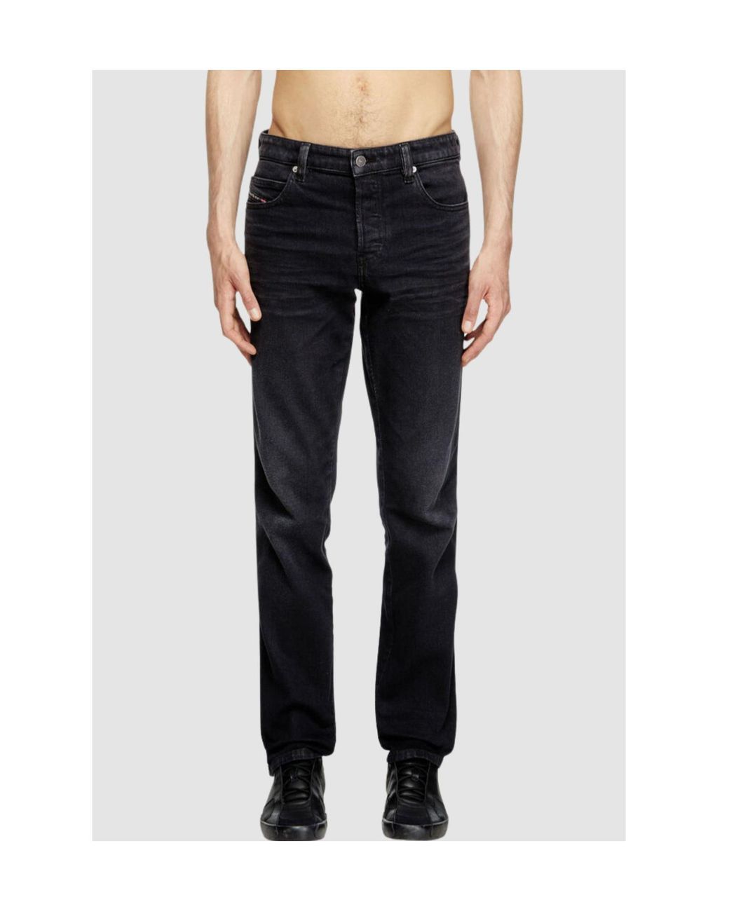 DIESEL Black D-Vyl 1993 Straight-Leg Jeans for men