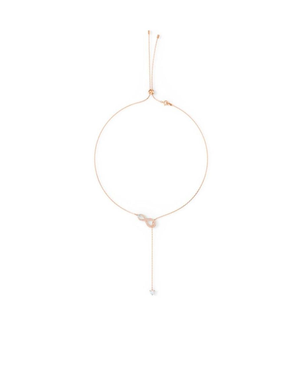 Swarovski White Infinity Symbol Necklace