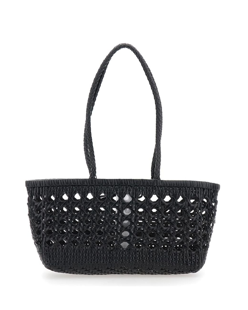 OSOI Black Biscuit Shopper Bag