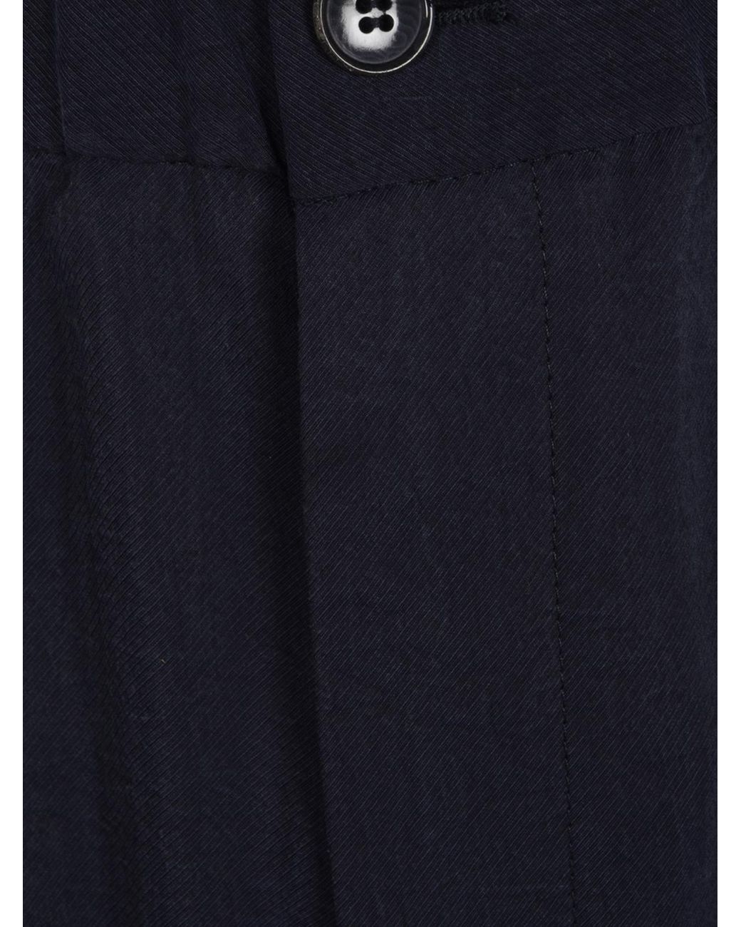 Giorgio Armani Blue Loose Fit Trousers for men