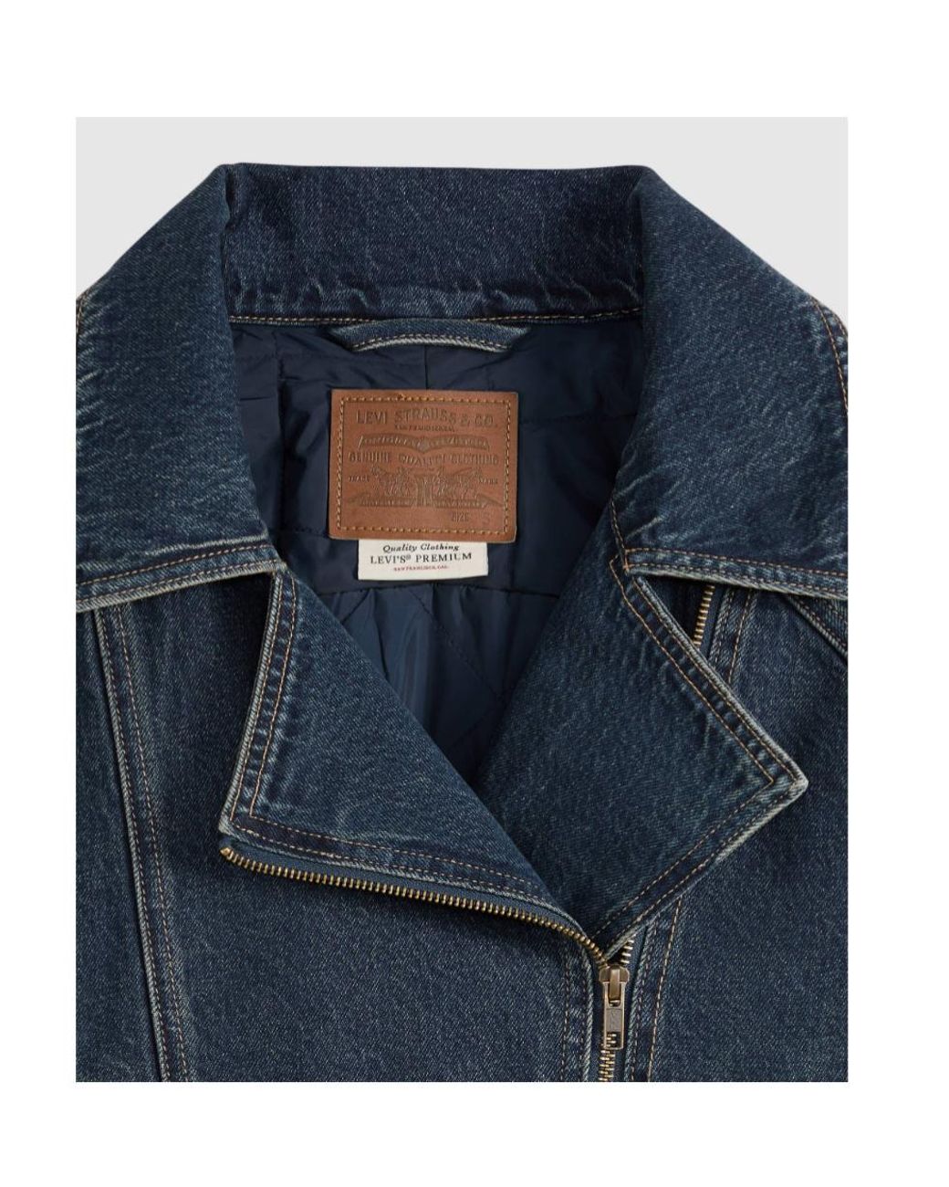 Levi's Blue Belted Denim Jacket