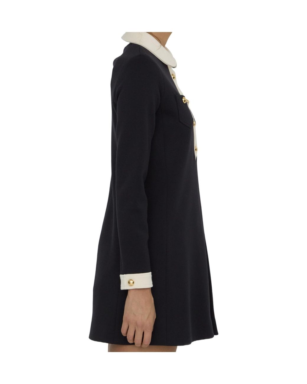 Céline Black Wool Dress