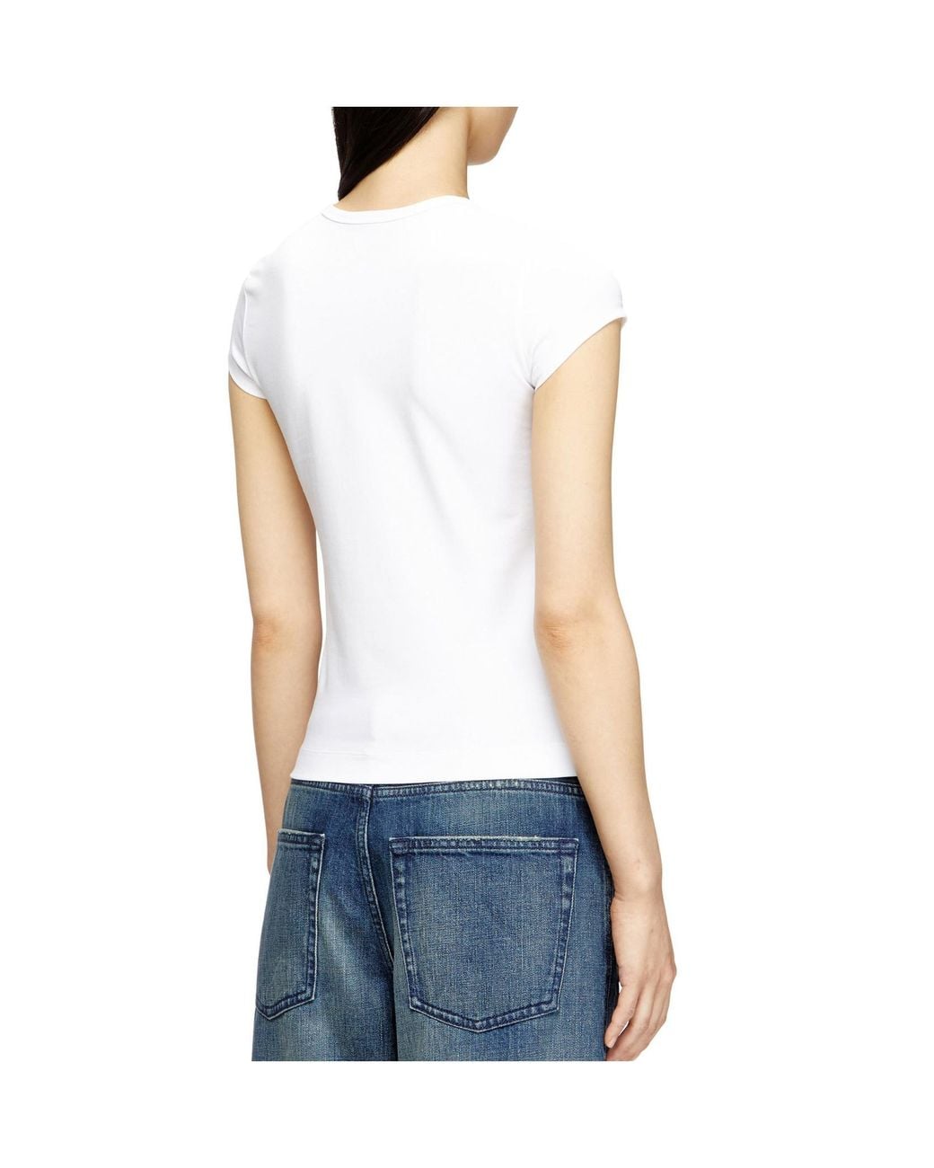 DIESEL White T-Angie-Od T-Shirt