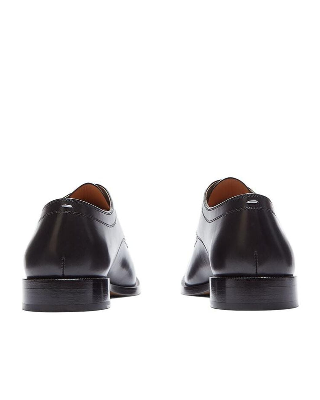Maison Margiela Black Tabi Lace-Up Shoes for men