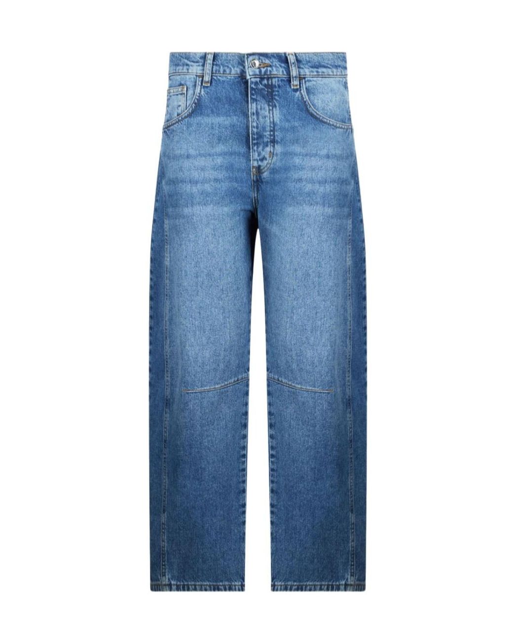 Liu Jo Blue Studded Back-Pocket Jeans