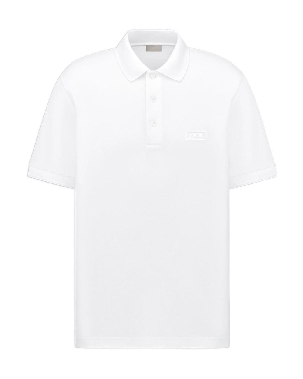 Dior White Icons Polo Shirt for men