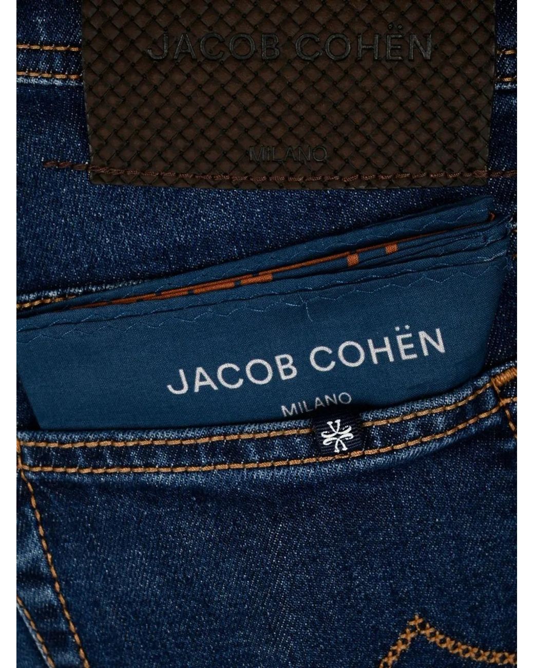 Jacob Cohen Blue Slim-Fit Jeans for men