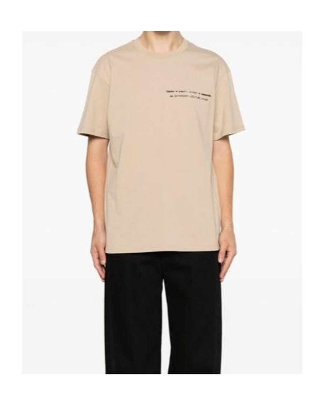 Givenchy Natural Logo-Print T-Shirt for men