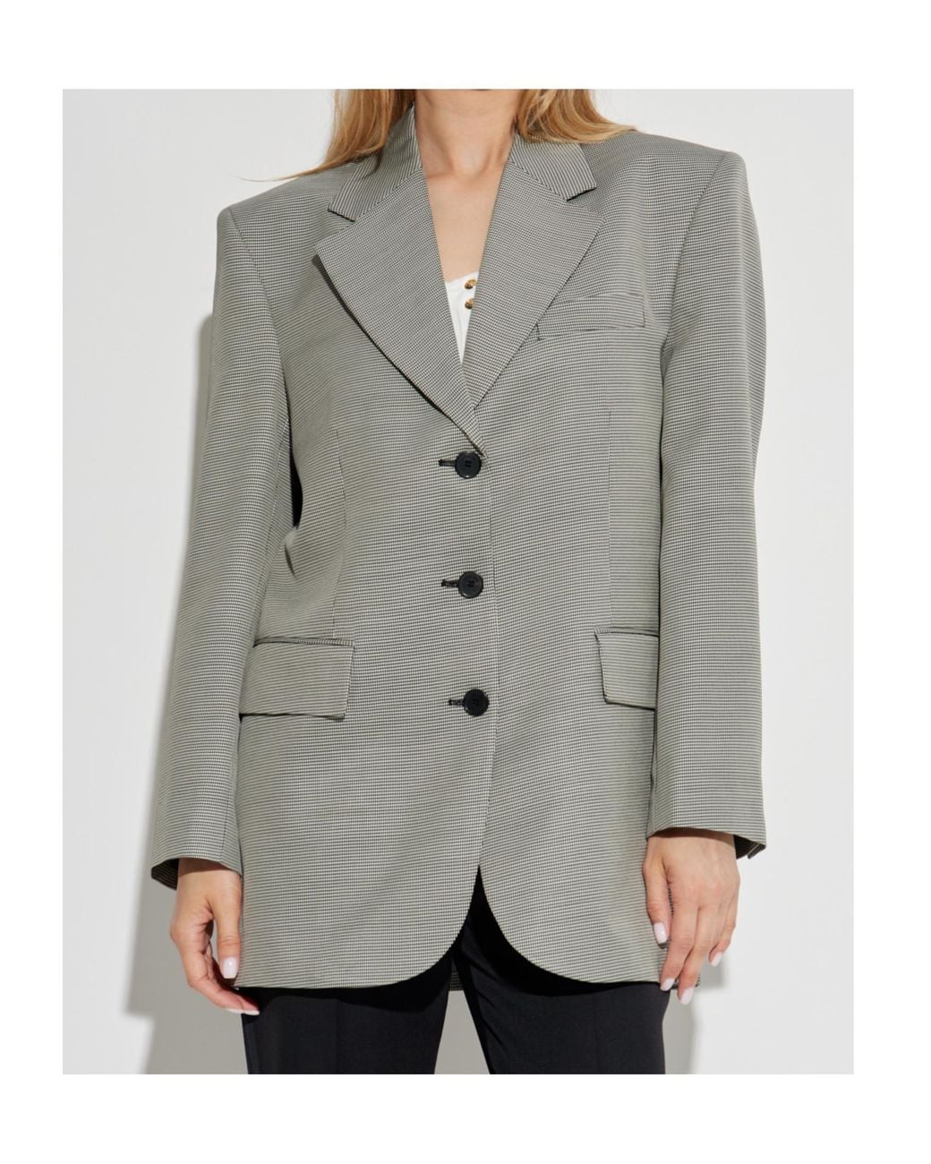 Anine Bing Gray Sara Blazer