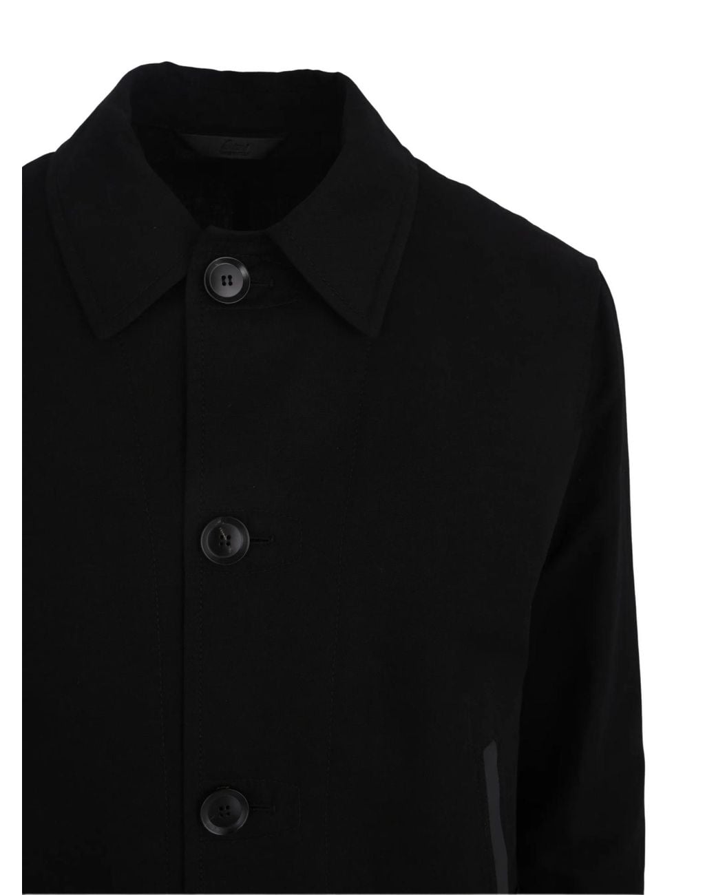 Brioni Black Desert Shirt Jacket for men