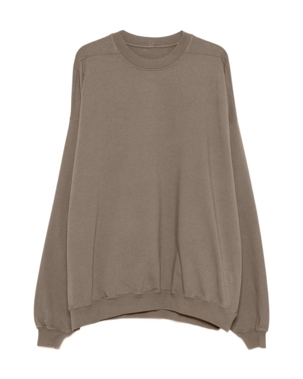 Rick Owens Brown Hun Tie-Detail Sweatshirt for men