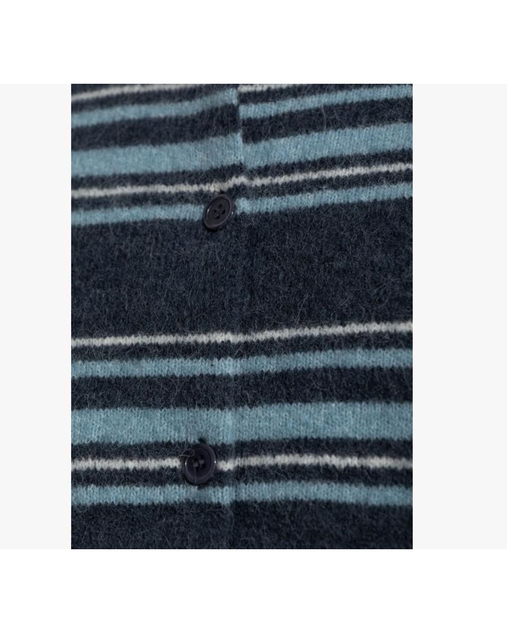 Samsøe & Samsøe Blue Samsøe Samsøe Nor Striped Cardigan
