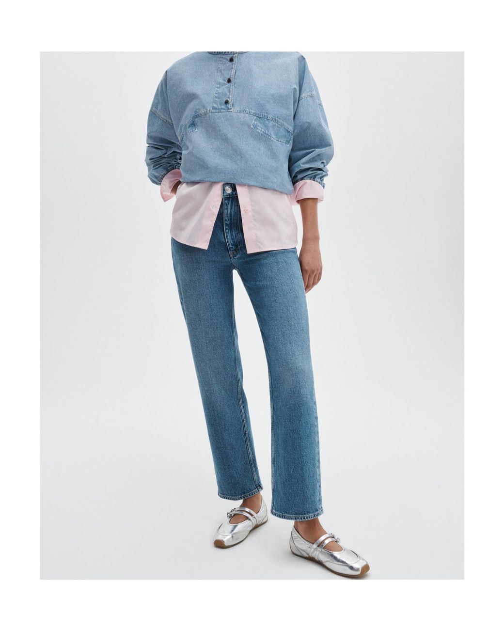 Rag & Bone Blue Belt Loop Jeans