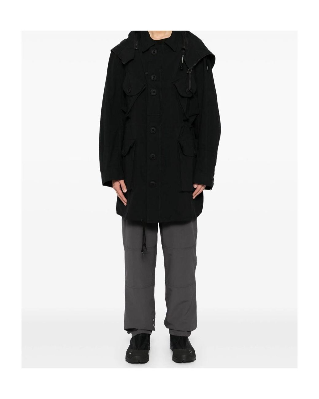 Junya Watanabe Blue Military Coat for men
