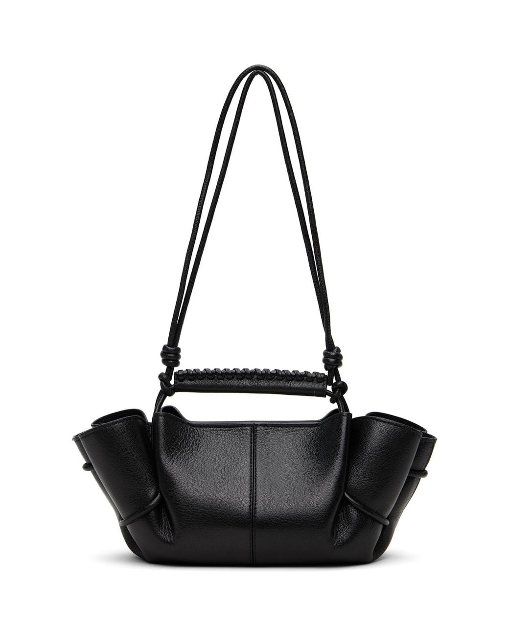 Hereu Black Mini Arta Shoulder Bag
