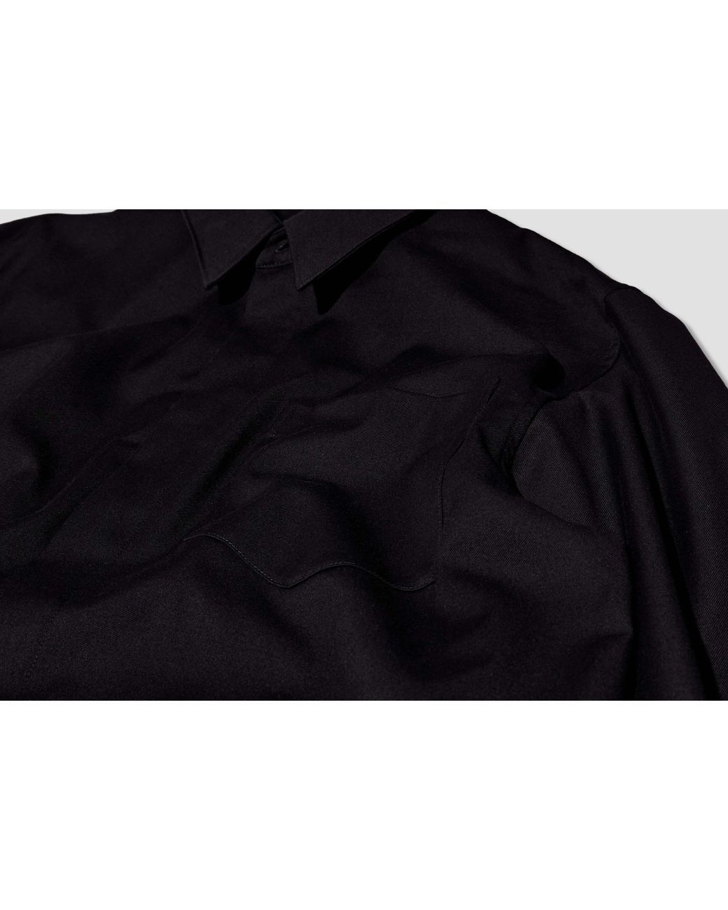 Dries Van Noten Black Long Sleeve Shirt for men