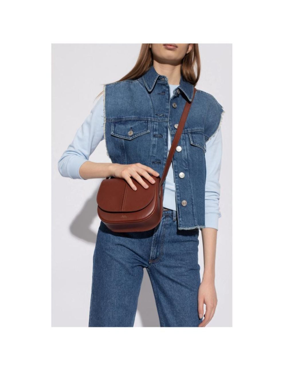 A.P.C. Brown Betty Crossbody Bag