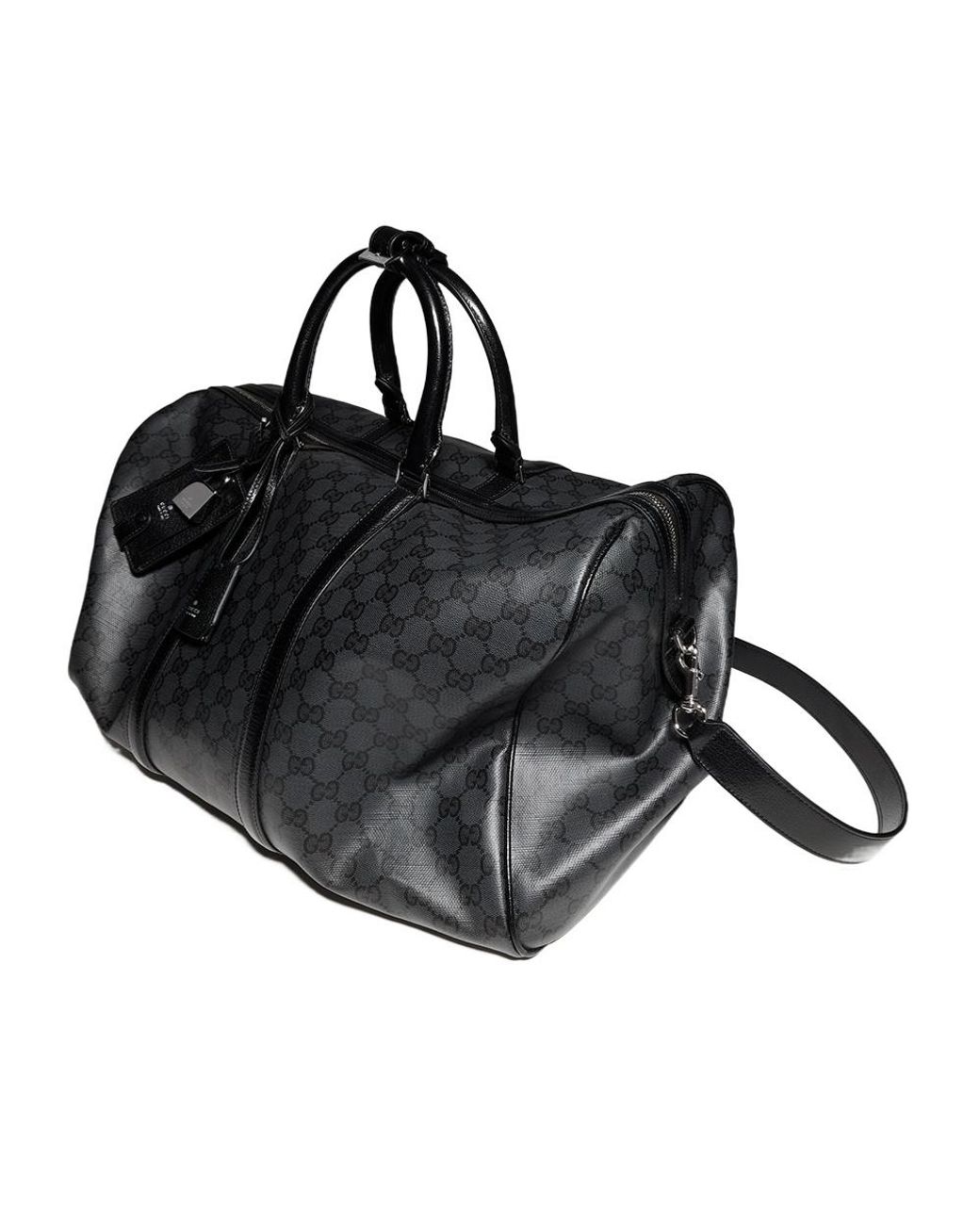 Gucci Black Essence Classic Medium Duffle Bag for men