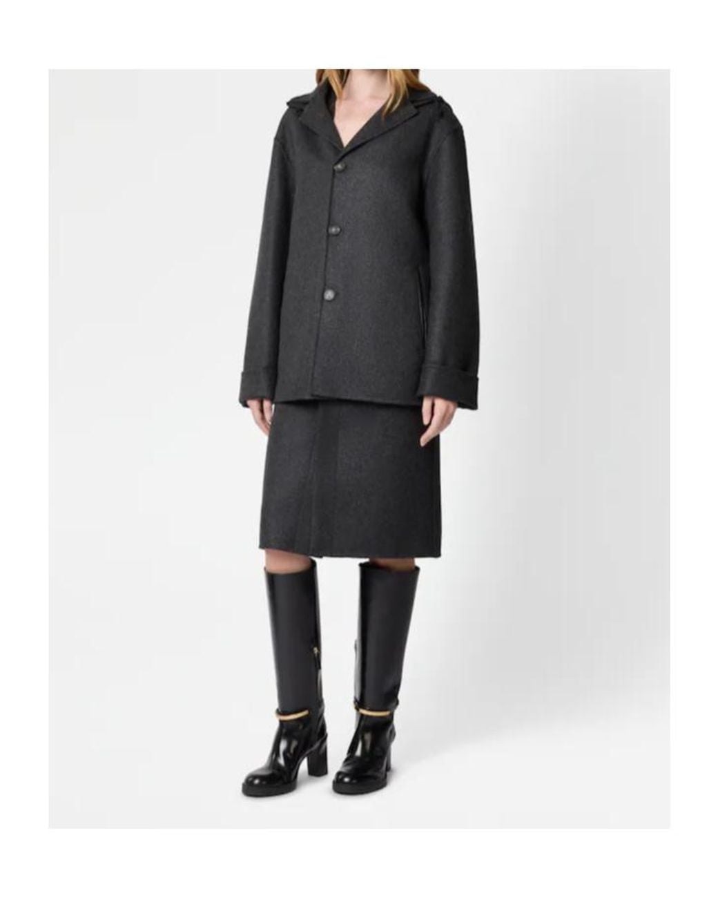 Tod's Black Double-Faced Cashmere Jacket