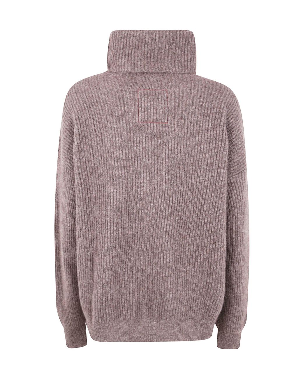 Uma Wang Purple High Neck Sweater