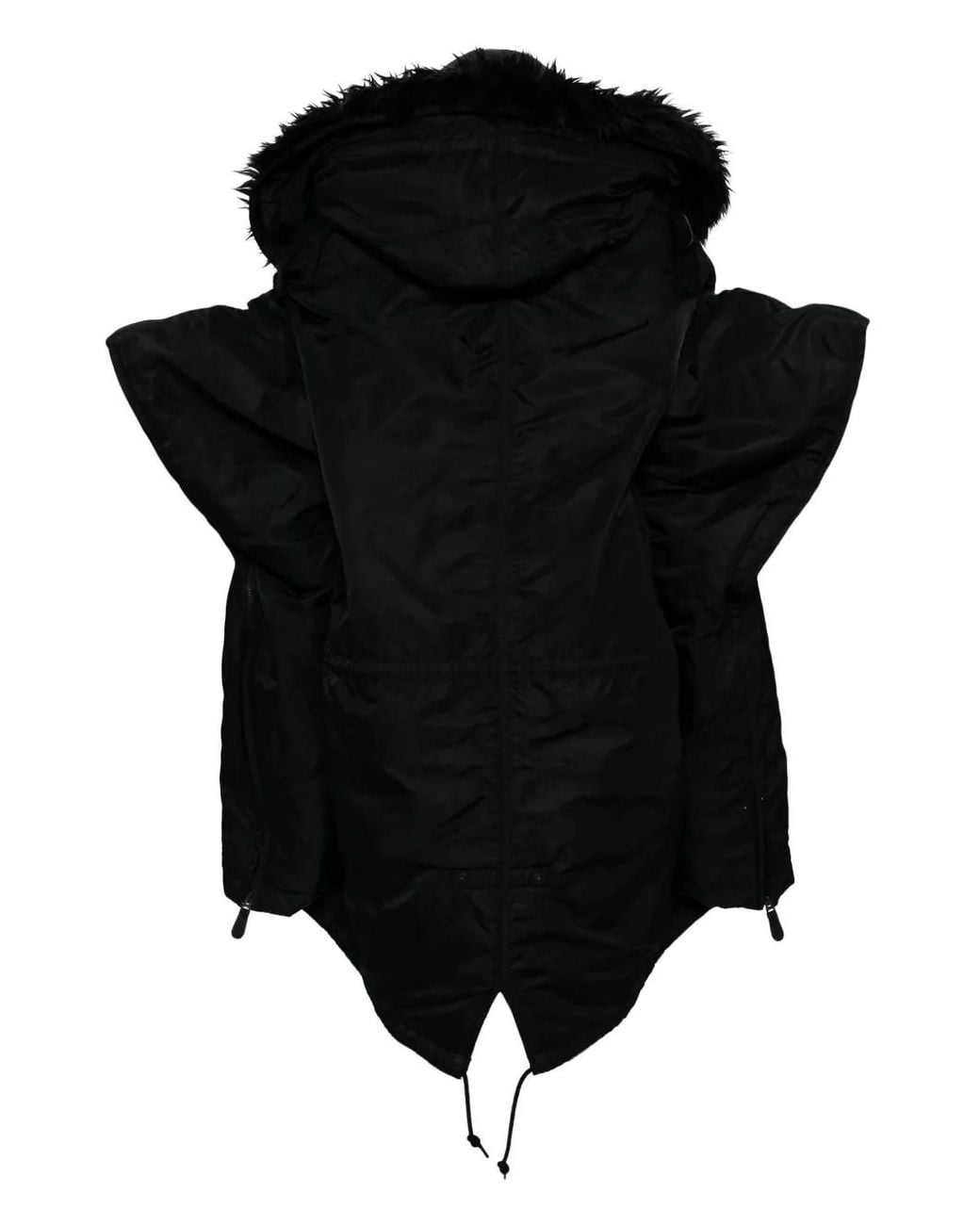 Junya Watanabe Black Oversized Coat