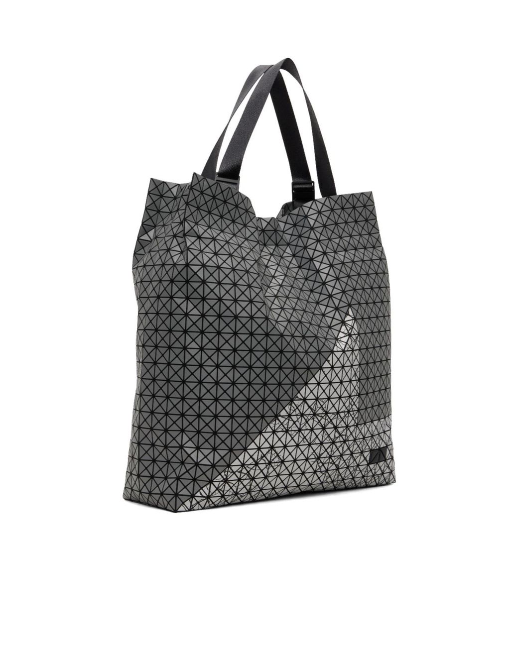Issey Miyake Black Cart S Autobahn Geometric-Panelled Tote Bag for men