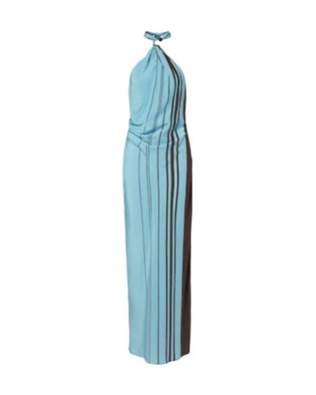 Sir Blue Rioja Striped Silk Crêpe Maxi Dress