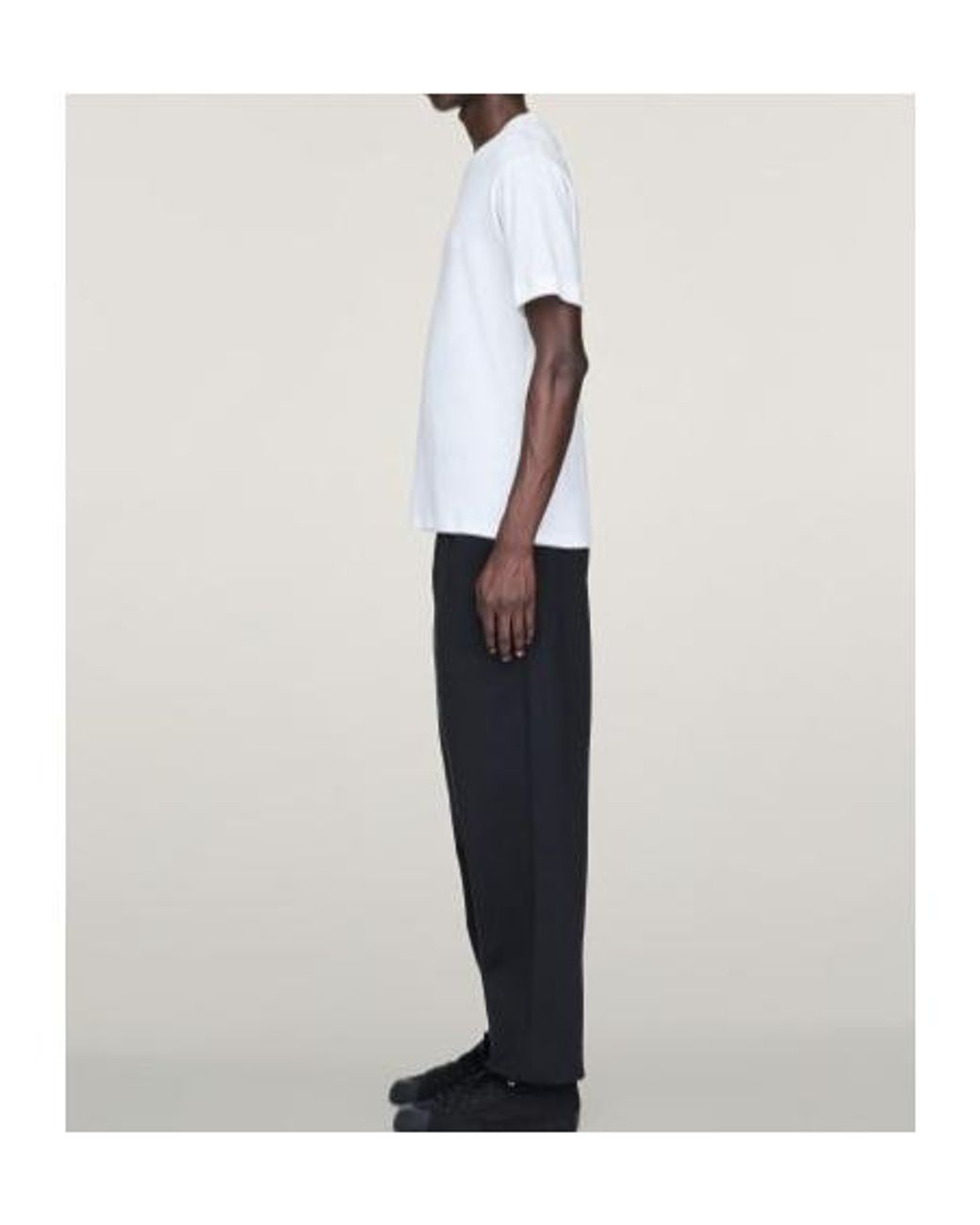 Y-3 White Slim Short Sleeved T-Shirt for men
