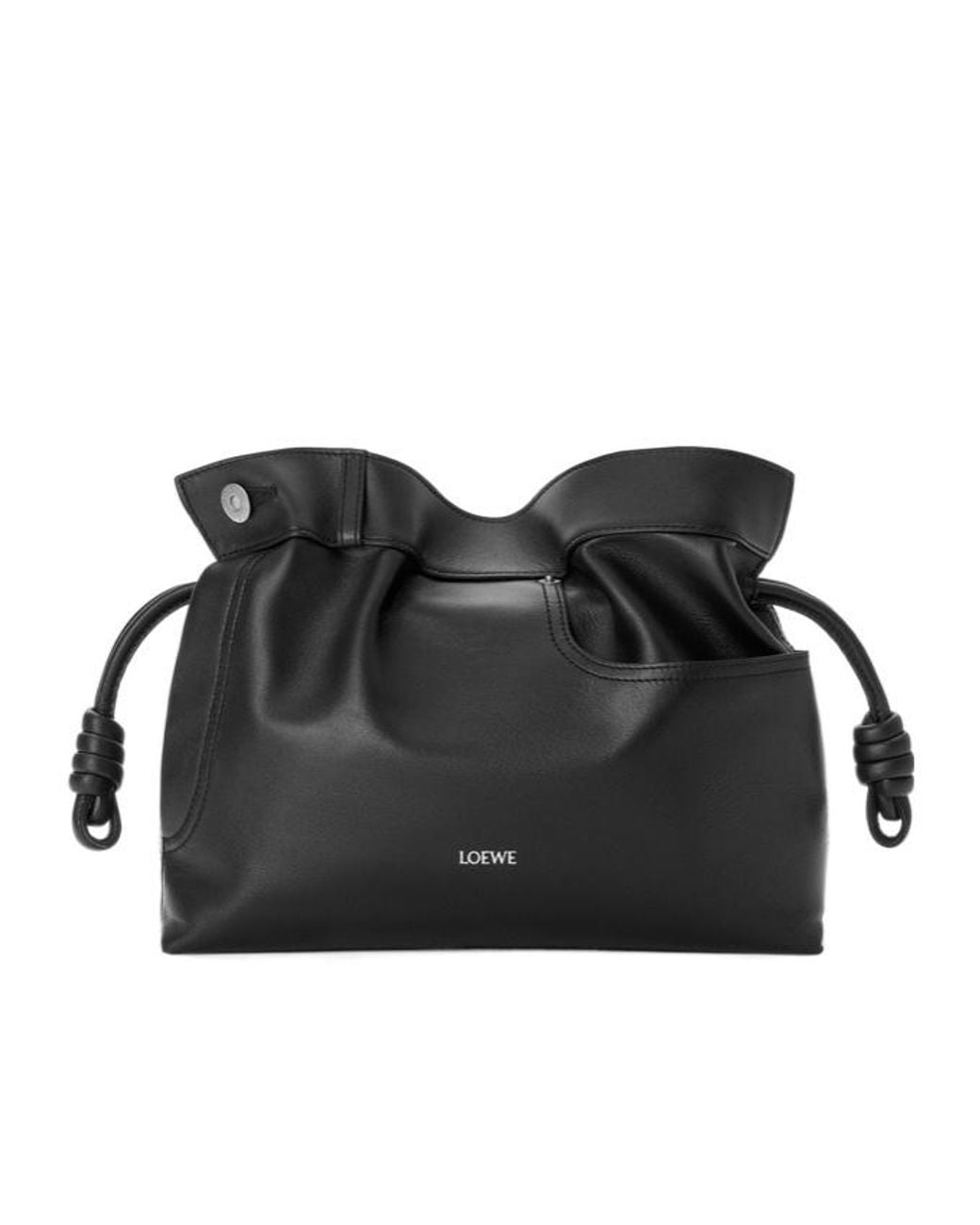 Loewe Black Flamenco Medium Shoulder Bag