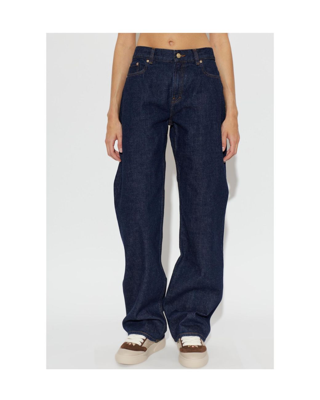 Casablanca Blue Belt Loop Jeans