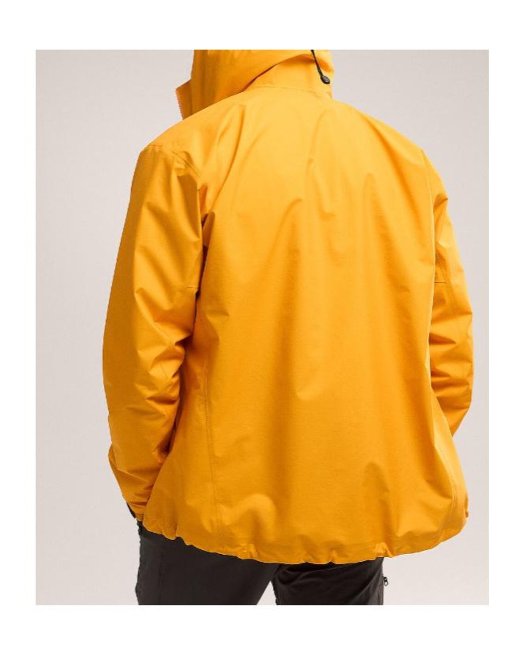 Arc'teryx Orange Beta Gore-Tex Zipper Casual Jacket for men