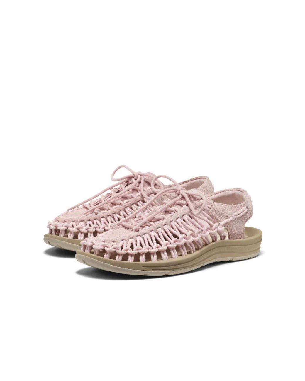 Keen Pink Woven Flat Sandals for men