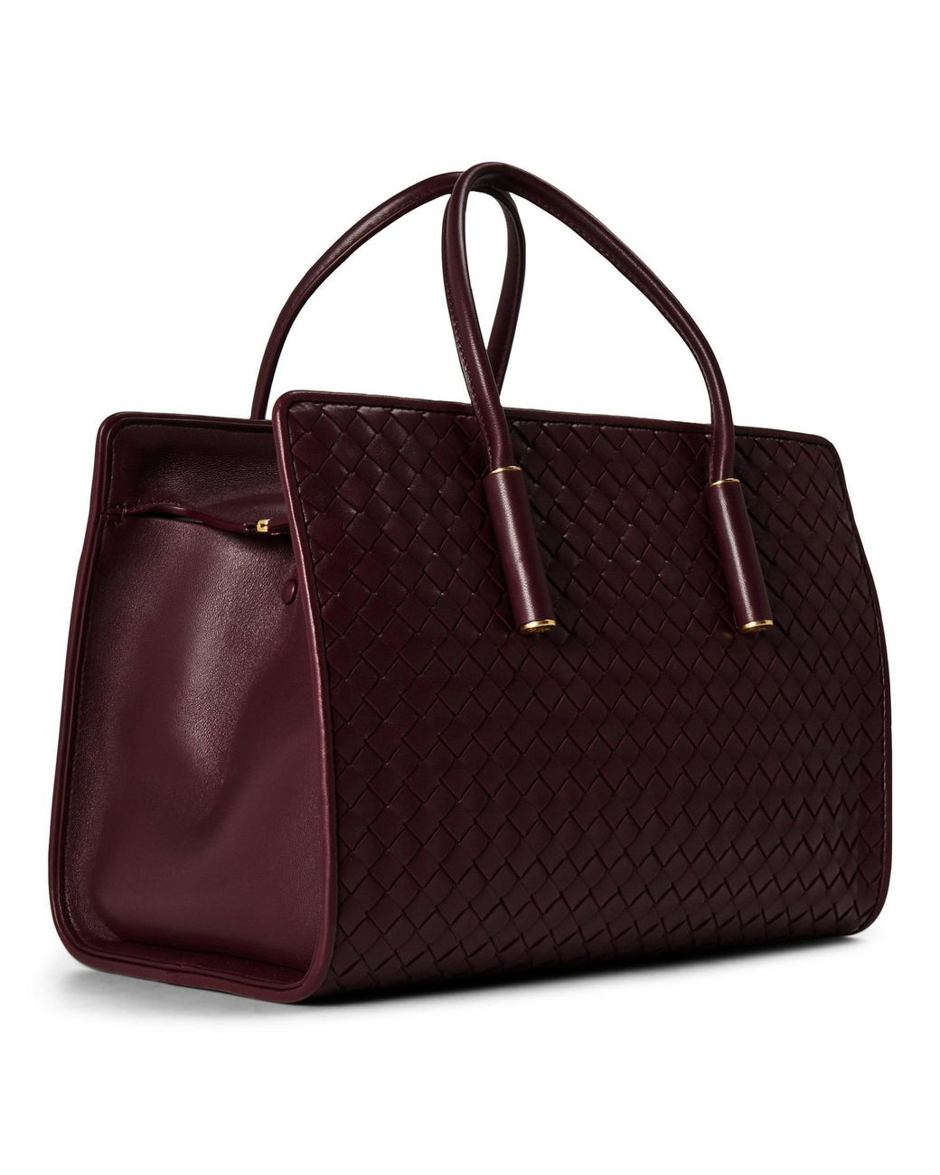 Bottega Veneta Red Rectangular Tote Bag