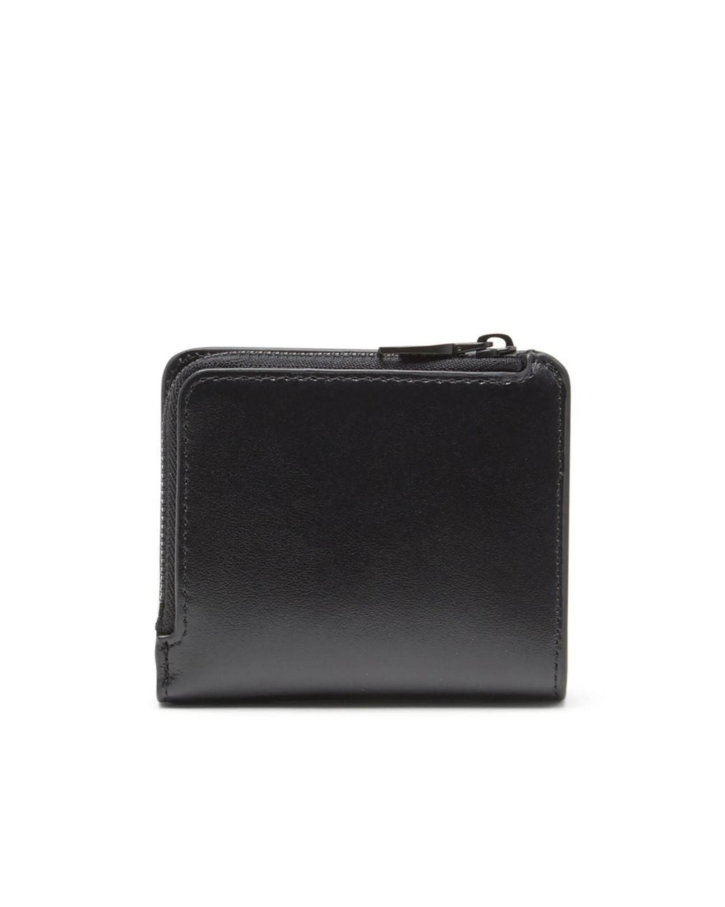 DIESEL Black Holi D Zip Bifold Wallet
