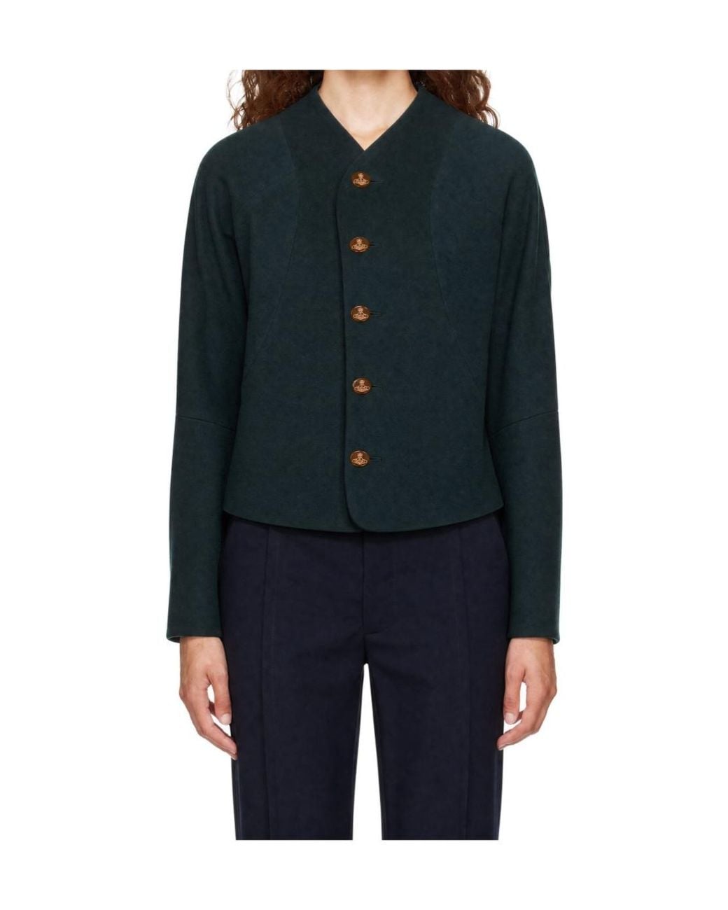 Vivienne Westwood Blue Pourpoint Jacket