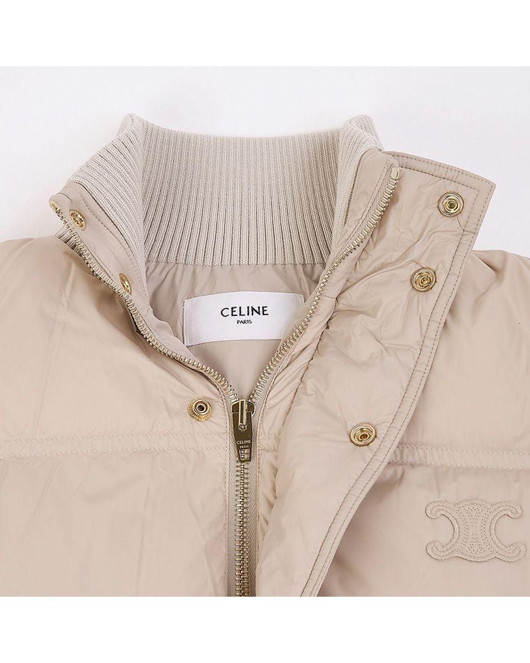 Céline Natural Puffer Jacket